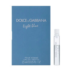 Акція на Dolce & Gabbana Light Blue Pour Homme Туалетна вода чоловіча, 1.5 мл (пробник) від Eva