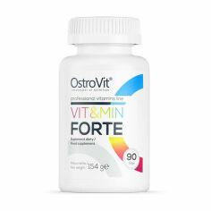 Акція на Вітаміни та мінерали OstroVit Vit&Min Forte, 90 таблеток від Eva