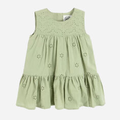 Акция на Дитяча літня сукня для дівчинки Cool Club CCG2402686 74 см Світло-зелене от Rozetka