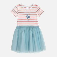 Акція на Дитяча літня сукня для дівчинки Cool Club CCG2413479 122 см Stripes від Rozetka