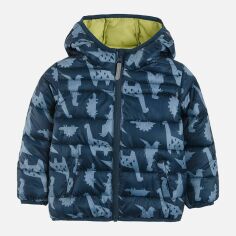 Акція на Дитяча демісезонна куртка для хлопчика Cool Club COB2400271 86 см Navy Blue від Rozetka