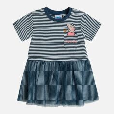 Акція на Дитяча літня сукня для дівчинки Cool Club LCG2400527 80 см Stripes від Rozetka