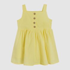 Акція на Дитяче літнє плаття для дівчинки Cool Club CCG2202723 104 см Yellow від Rozetka