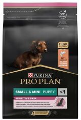 Акція на Сухой корм для собак Purina ProPlan Puppy Small&Mini с чувствительной кожей с лососем 3 кг (12272619) від Stylus