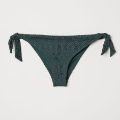 Акція на Нижня частина купальника жіноча H&M XAZ181079LQDO 44 Темно-зелена від Rozetka