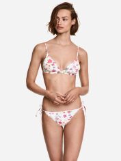Акція на Нижня частина купальника жіноча H&M XAZ181079OCIW 40 Біла у візерунки від Rozetka