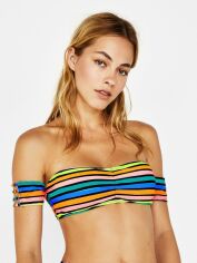 Акція на Верхня частина купальника жіноча Bershka XAZ355909AOXG XS Різнобарвна від Rozetka