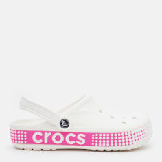 Акція на Жіночі крокси Crocs Bayaband Logo Motion 206852-100 M4-W6 36-37 22 см Білі від Rozetka