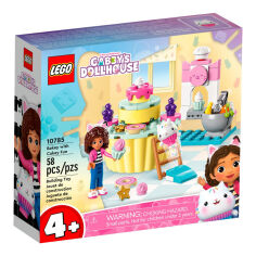 Акция на Конструктор Lego  Gabby&apos;s Dollhouse Веселая выпечка с Кексиком 10785 от Podushka
