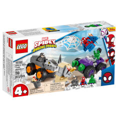 Акція на Конструктор Lego Marvel Битва Халка против Носорога 10782 від Podushka