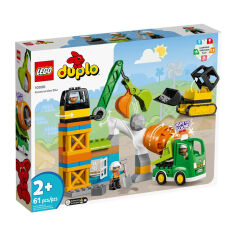 Акция на Конструктор Lego Duplo Town Строительная площадка 10990 от Podushka