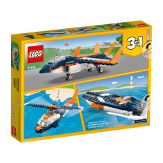 Акция на Конструктор Lego Creator Сверхзвуковой самолет 31126 от Podushka
