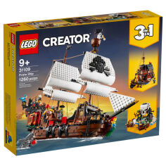 Акция на Конструктор Lego Creator Пиратский корабль 31109 от Podushka