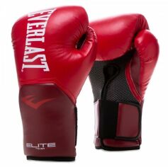 Акція на Боксерские перчатки Everlast Elite Training Gloves пламя красное Уни 12 унций (870282-70-4) від Stylus