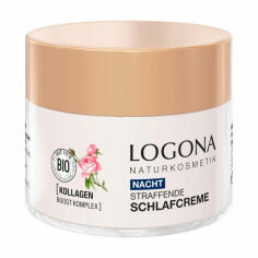 Акція на Нічний крем для обличчя Logona Bio Moisture Lift Firming Night Cream для сухої шкіри, 50 мл від Eva