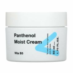 Акція на Інтенсивно зволожувальний крем для обличчя TIAM My Signature Panthenol Moist Cream з пантенолом, 50 мл від Eva