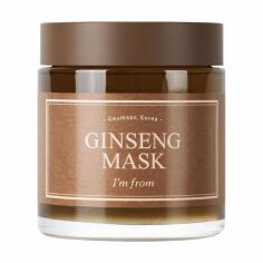 Акція на Антивікова маска для обличчя I'm From Ginseng Mask з женьшенем, 120 г від Eva
