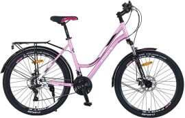 Акция на Велосипед Forte Evrika сталь.рама 19" колеса 26" розовый (128215) от Stylus