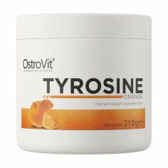 Акція на Амінокислота L-Тирозин OstroVit Tyrosine в порошку, зі смаком апельсину, 210 г від Eva