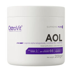 Акція на Амінокислоти OstroVit Supreme Pure AOL в порошку, 200 г від Eva