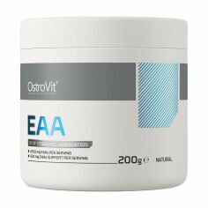 Акция на Амінокислоти OstroVit Supreme Pure EAA Essential Amino Acids в порошку, натуральний, 200 г от Eva