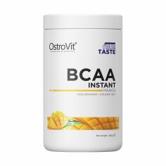 Акція на Амінокислота OstroVit BCAA Instant в порошку, зі смаком манго, 400 г від Eva