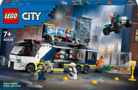 Акция на Конструктор LEGO City Пересувна поліцейська криміналістична лабораторія (60418) от Будинок іграшок