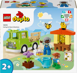 Акция на Конструктор LEGO DUPLO Town Догляд за бджолами й вуликами (10419) от Будинок іграшок