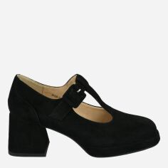 Акція на Жіночі туфлі Мері Джейн Blizzarini S1128-70-R019A-9 40 25.5 см Чорні від Rozetka