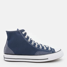 Акция на Чоловічі кеди високі Converse Chuck 70 Hi A07434C-410 41.5 (8US) 26.5 см Темно-сині от Rozetka