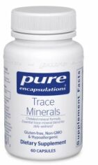 Акция на Pure Encapsulations Trace Minerals Трассирующие минералы 60 капсул от Stylus