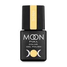 Акція на Гель-лак для нігтів Moon Full Color Gel Polish SC 525 Світло-жовтий, 8 мл від Eva
