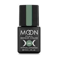 Акція на Гель-лак для нігтів Moon Full Breeze Color Gel Рolish 428 Світлий хакі, 8 мл від Eva