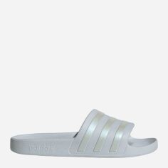 Акція на Жіночі шльопанці для пляжу adidas Adilette Aqua IF0894 37 Сірі з золотистим від Rozetka