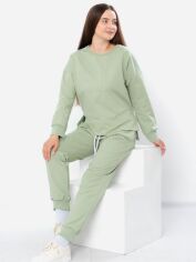 Акція на Спортивний костюм жіночий Носи своє 8285-057 46 Сірий із зеленим (p-7900-157092) від Rozetka