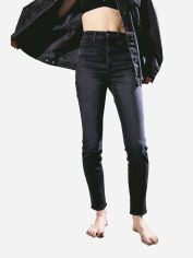 Акція на Джинси Slim Fit жіночі H&M 270986211 XL Темно-сірі від Rozetka