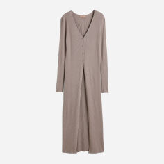 Акція на Кардиган жіночий H&M 1101625ral S Темно-бежевий від Rozetka