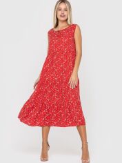 Акція на Сарафан жіночий NARODNYY BUTIK Лілія 3 118-423 42 Червоний від Rozetka