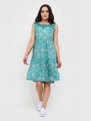 Акція на Сарафан жіночий NARODNYY BUTIK Лілія 2 118-470 46 М'ятний від Rozetka