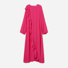 Акция на Плаття міді жіноче H&M 271021659 XL Рожеве от Rozetka