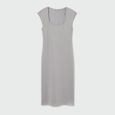 Акція на Плаття міді жіноче H&M XAZ333154YKLI 2XL Сіре від Rozetka