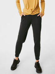 Акція на Спортивні штани жіночі C&A GD-00076401 XL Чорні від Rozetka