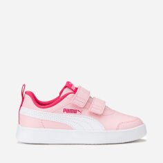 Акция на Дитячі кеди для дівчинки Puma Courtflex v2 V 37154325 34 (1?UK) Рожеві от Rozetka