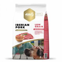 Акція на Сухий корм Amity Super Premium Iberian Pork для дорослих собак з іберійською свининою 4 кг (SP 559 Iberian 4 KG) від Y.UA