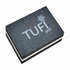 Акція на Баф для нігтів Tufi profi Premium міні чорний, 100/180 грит, 50 шт (0300683) від Eva