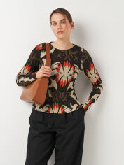 Акція на Джемпер жіночий H&M 1153688_оранж.корич.хакі XS Коричневий (KZ2000001509739_KAY2000001509739) від Rozetka