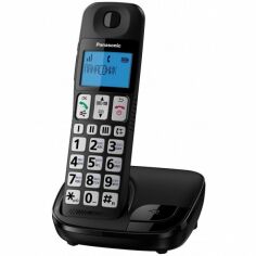 Акция на Телефон Dect Panasonic KX-TGE110UCB Black от MOYO