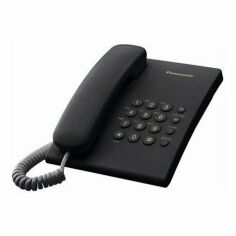 Акція на Телефон шнуровой Panasonic KX-TS2350UAB Black від MOYO