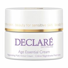 Акція на Антивіковий крем для обличчя Declare Age Control Age Essential Cream на основі екстракту півонії, 50 мл від Eva