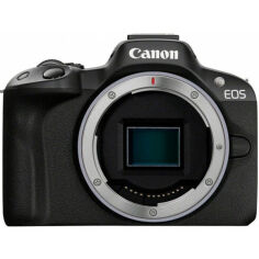 Акция на Фотокамера бездзеркальна Canon EOS R50 body Black (5811C029) от Comfy UA